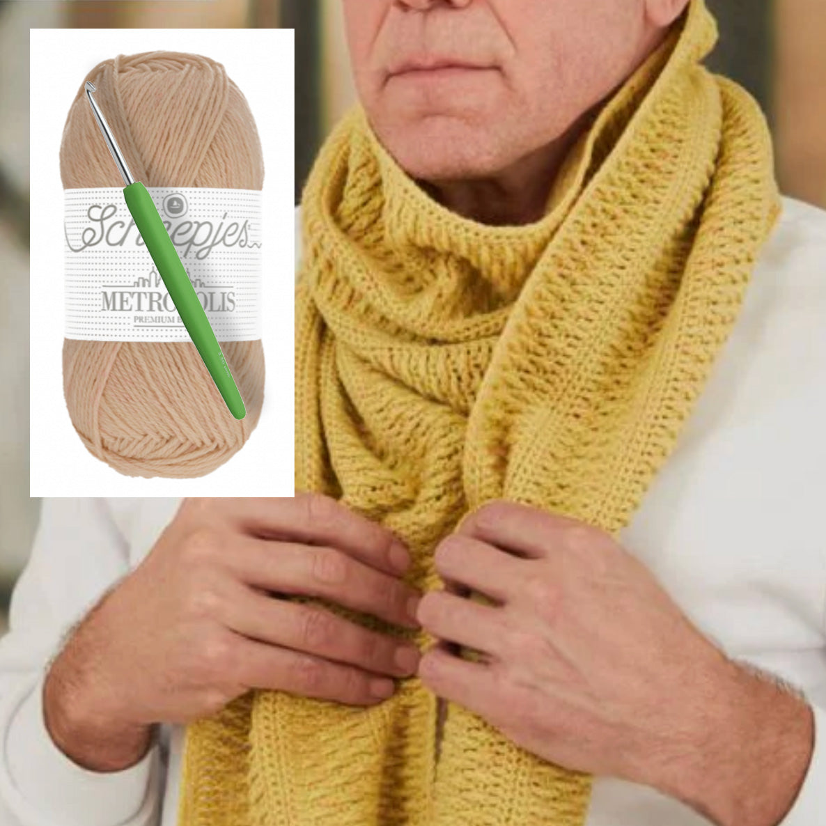 Crochet Kit : Autumn Sun Scarf