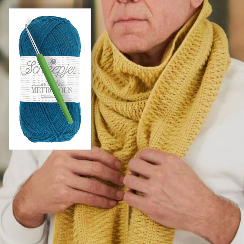 Crochet Kit : Autumn Sun Scarf