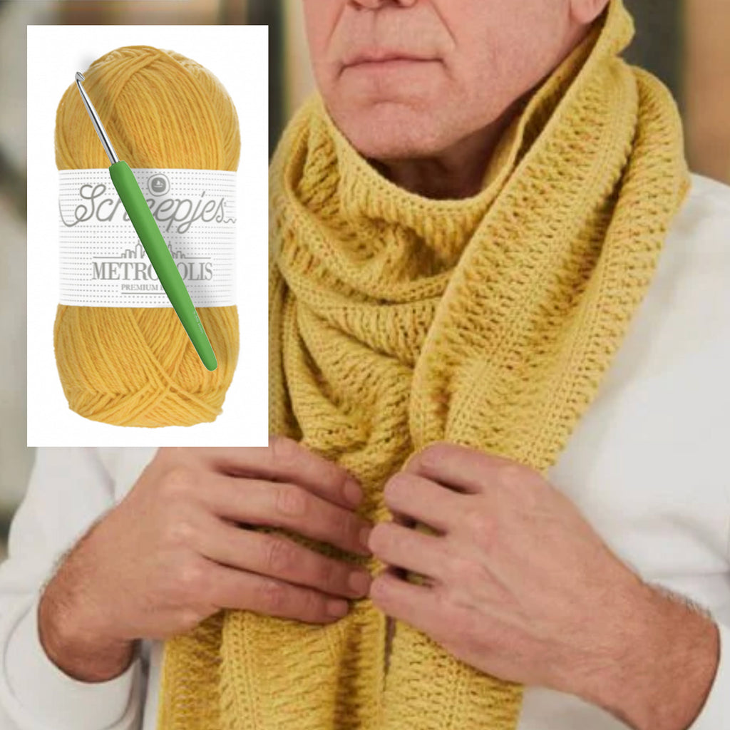 Crochet Kit : Autumn Sun Scarf