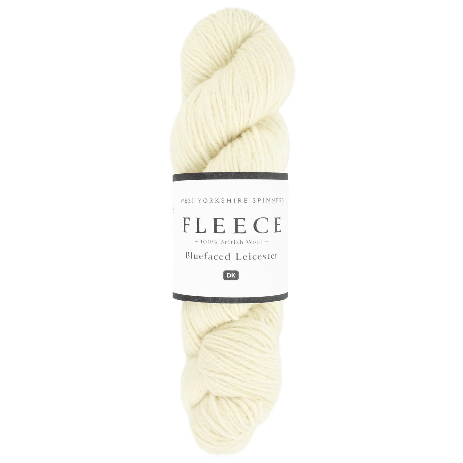 WYS Fleece Blue Faced Leicester Fleece DK Ecru 01 100g