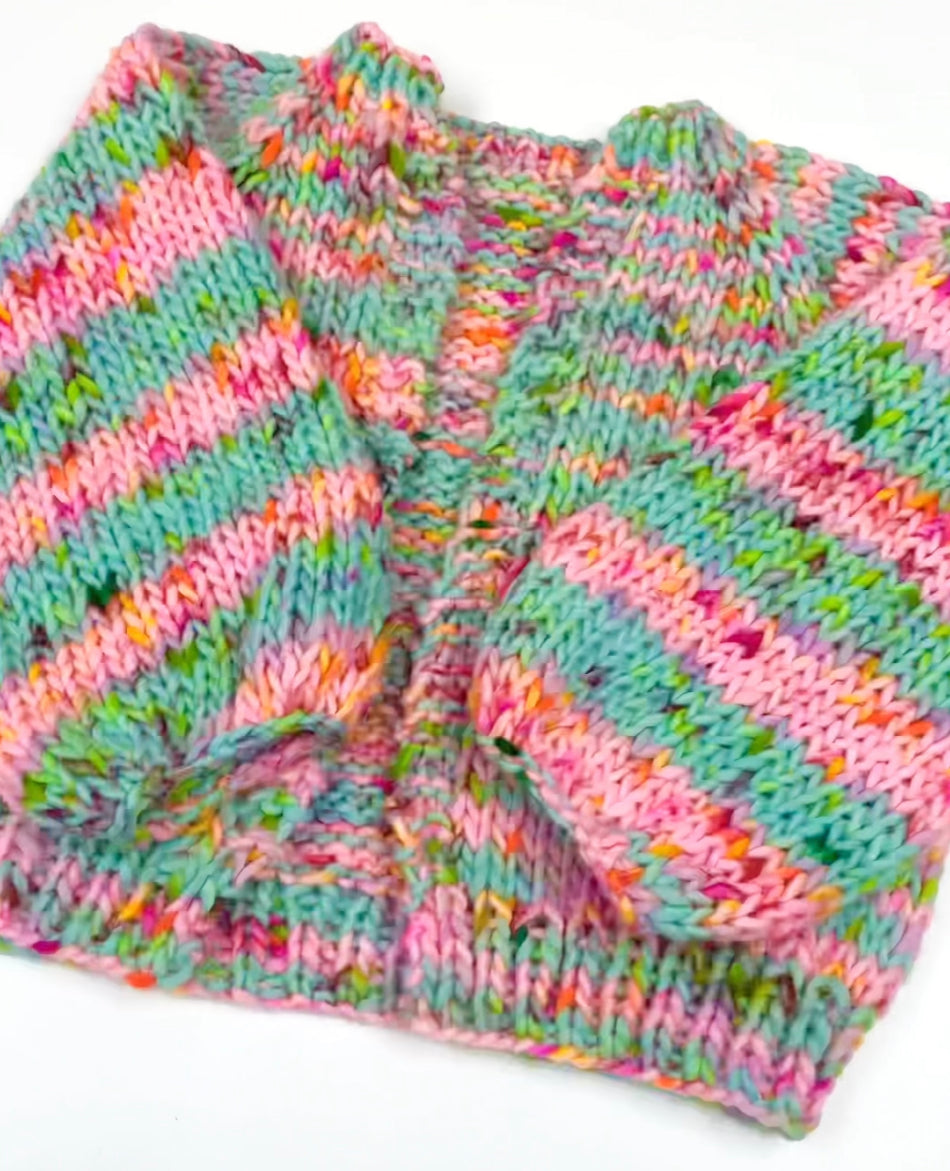 Boogie Wonderland Mimico Cardigan Knitting Kit with FREE Project Bag