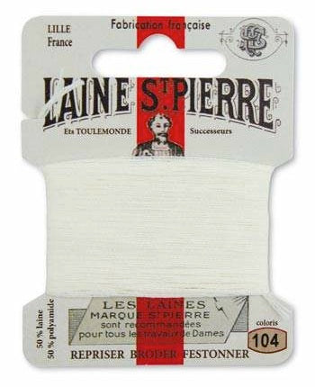 Laine St Pierre Darning Wool Cream 104