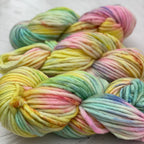 Holy Fluff Hand Dyed Super Chunky 200g : 'Treat People with Kindness'