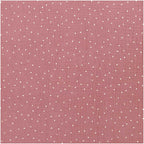 Dark Pink Metallic Gold Spot 100% Cotton Crinkle Muslin 50cm x 130cm