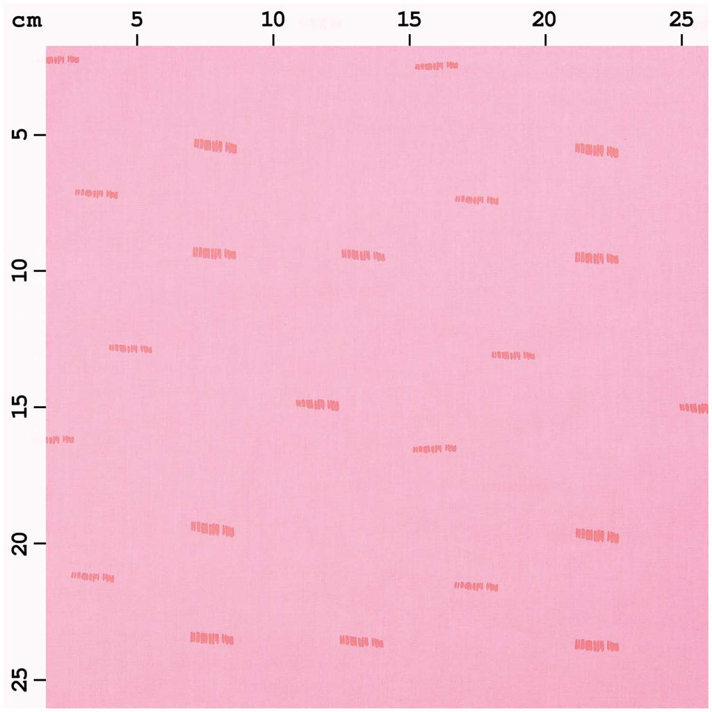 Pink with Neon Strokes 100% Cotton 50cm x 140cm