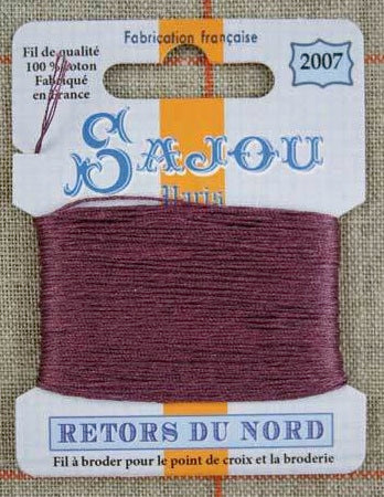 Retors Du Nord Embroidery Cotton Blackcurrant 2007