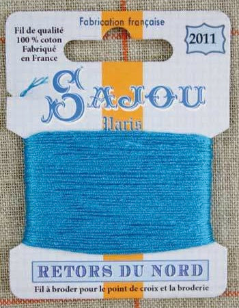 Retors Du Nord Embroidery Cotton Turquoise 2011