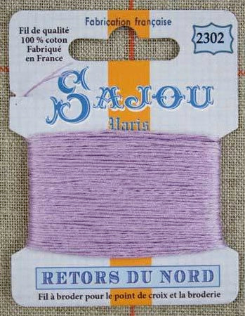 Retors Du Nord Embroidery Cotton Mauve 2302