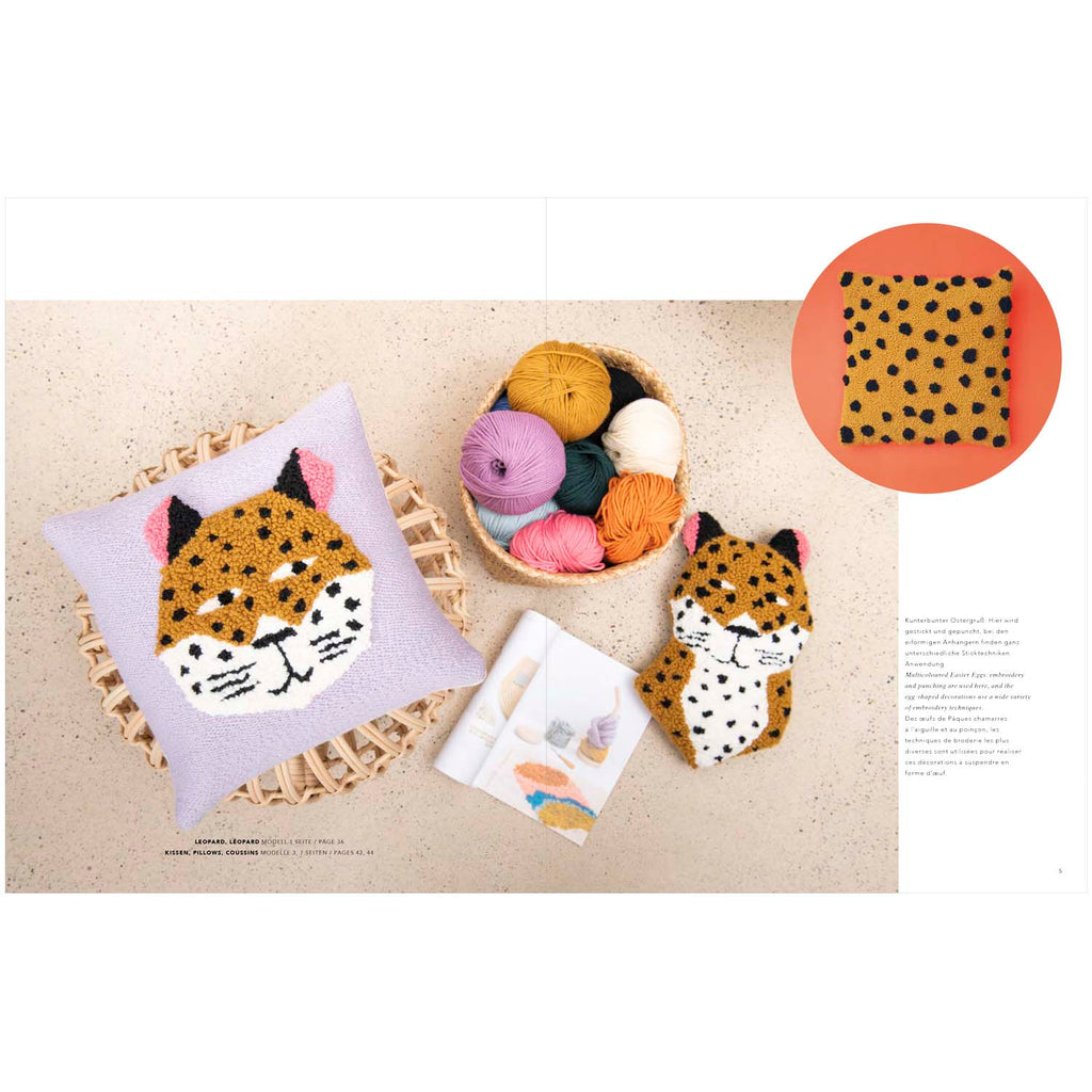 Rico Punch Needle Pattern Book & How To : Loco Loco (Book 3)