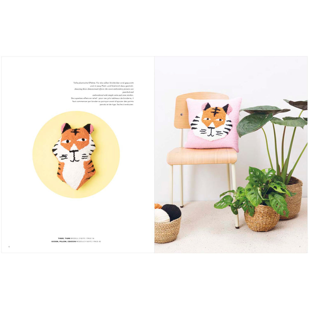 Rico Punch Needle Pattern Book & How To : Loco Loco (Book 3)