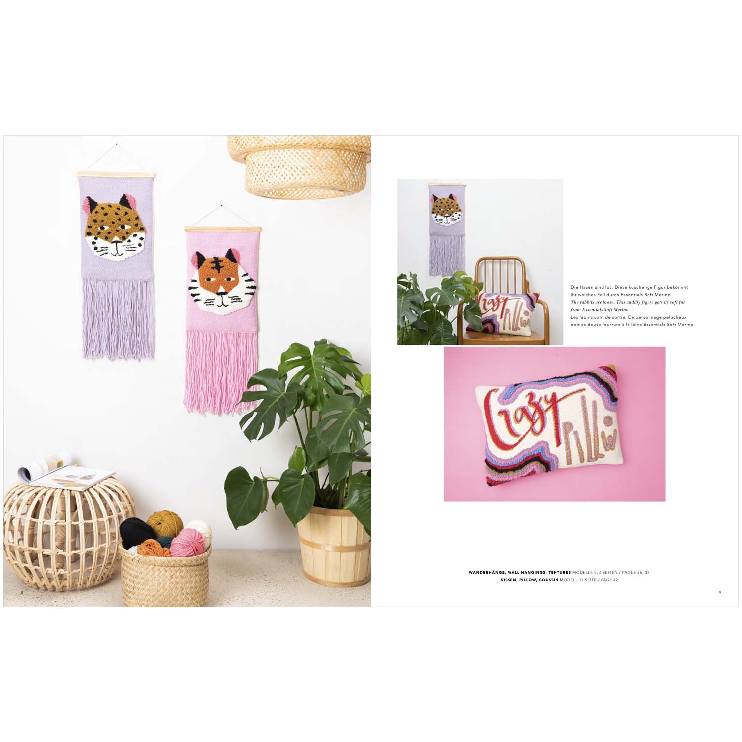 Rico Punch Needle Pattern Book & How To : Loco Loco (Book 3)