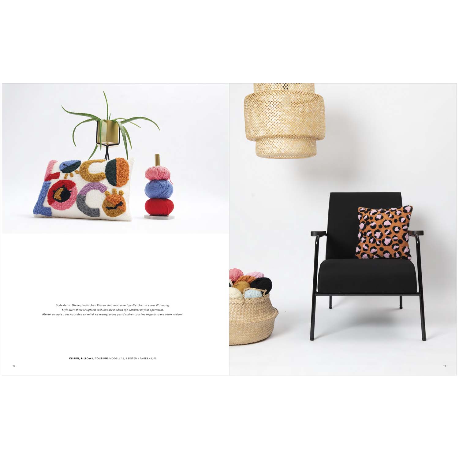 Rico Punch Needle Pattern Book & How To : Loco Loco (Book 3)