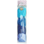 Mixed Merino Wool Tops 25g wool Blues