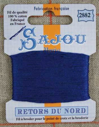 Retors Du Nord Embroidery Cotton Sapphire 2882