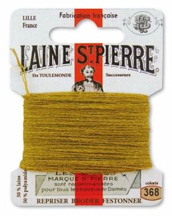 Laine St Pierre Darning Wool Ocre 368