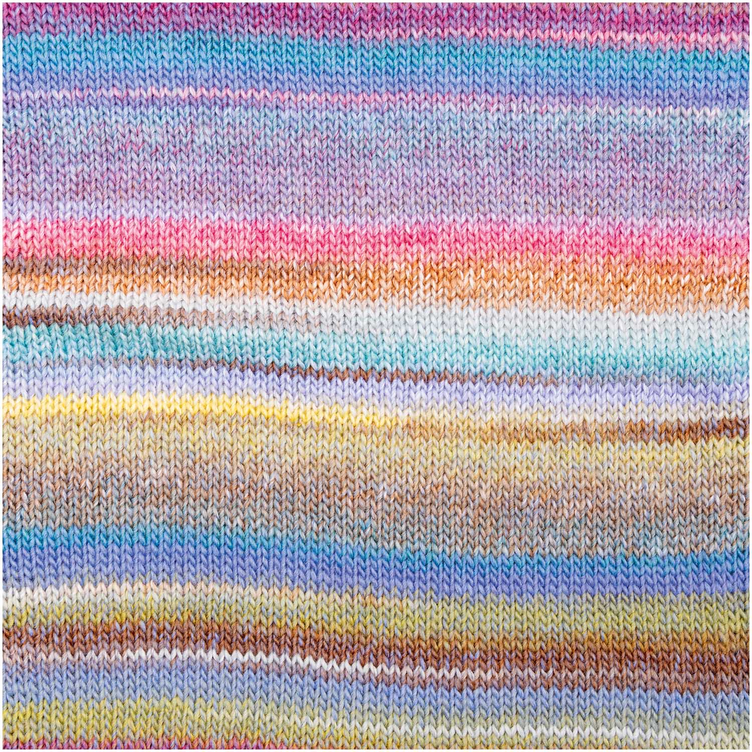 Rico Creative Melange Chunky 067 Yellow-Turquoise