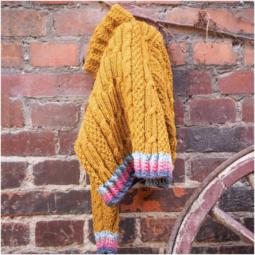 Soft Merino Aran 001 Mustard