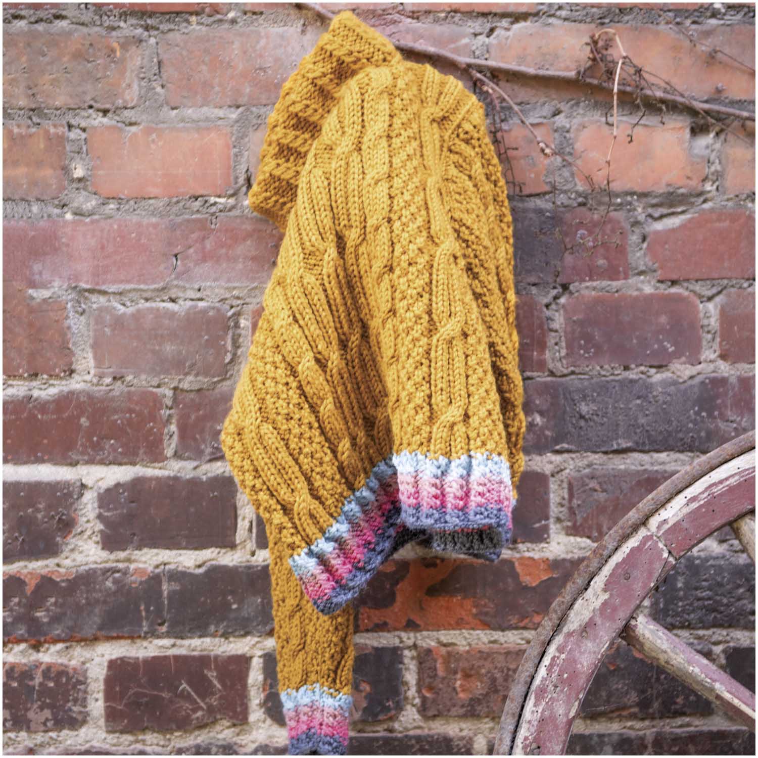 Soft Merino Aran 001 Mustard