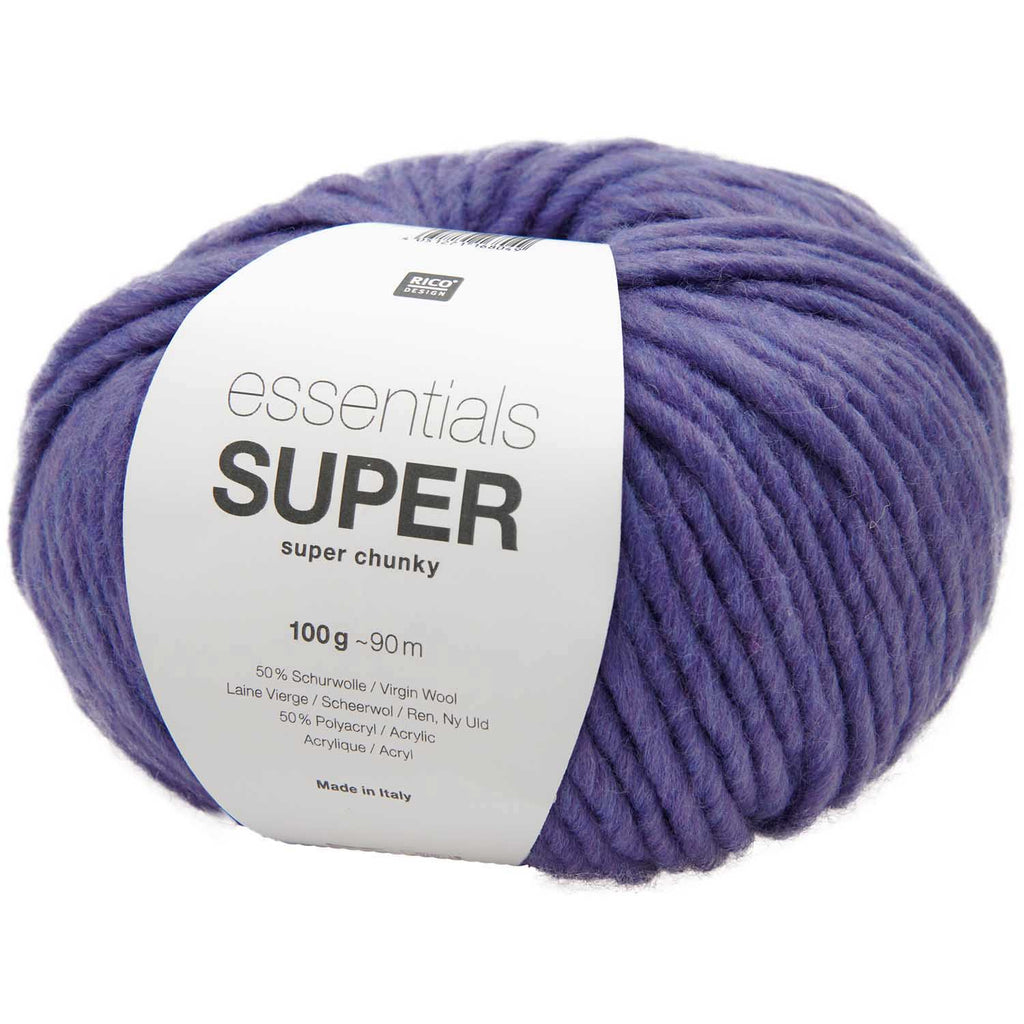 Rico Essentials Super - Super Chunky Yarn 043 Violet