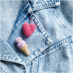 Mercerised Cotton Lace Weight Crochet Yarn Fuschia