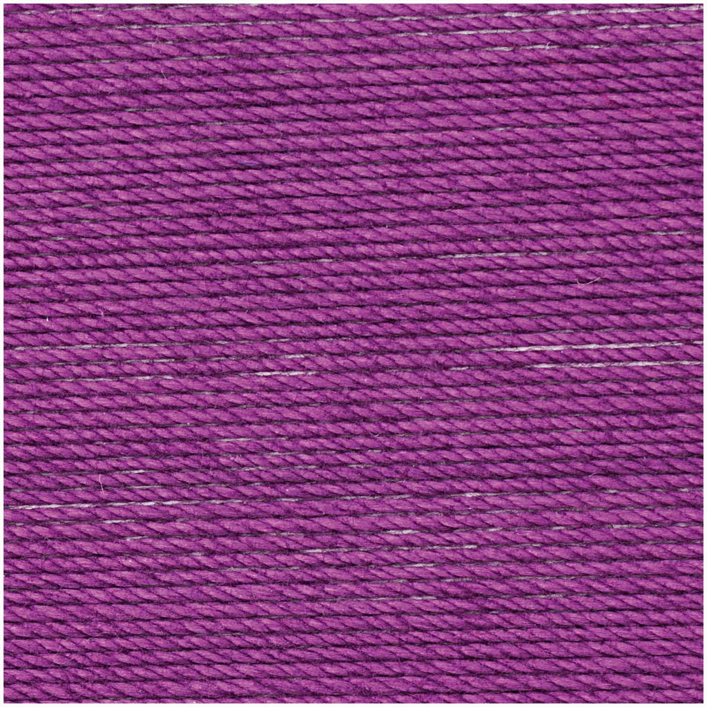 Mercerised Cotton Lace Weight Crochet Yarn Violet