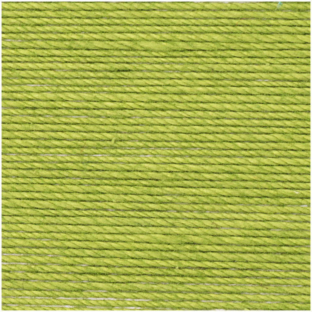 Mercerised Cotton Lace Weight Crochet Yarn Light Green