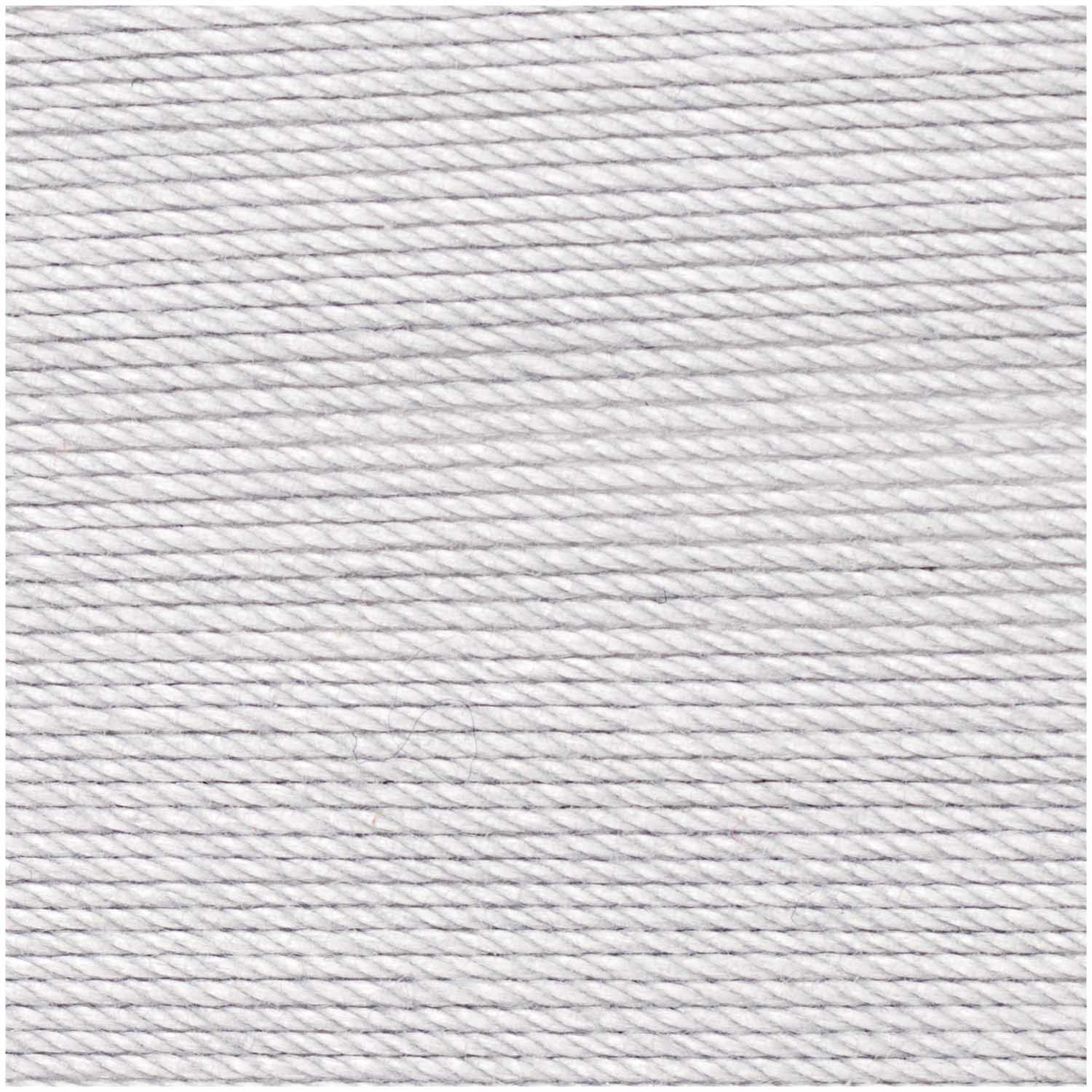 Mercerised Cotton Lace Weight Crochet Yarn Smokey Blue