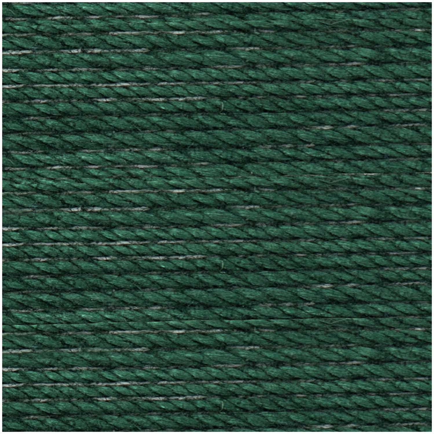 Mercerised Cotton Lace Weight Crochet Yarn Fir Green