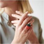 Mercerised Cotton Lace Weight Crochet Yarn Fir Green