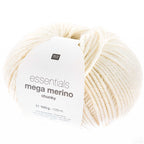 Rico Essentials Mega Wool Chunky : Cream 001