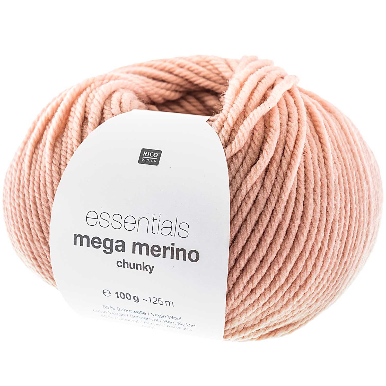 Rico Essentials Mega Wool Chunky : Powder 003