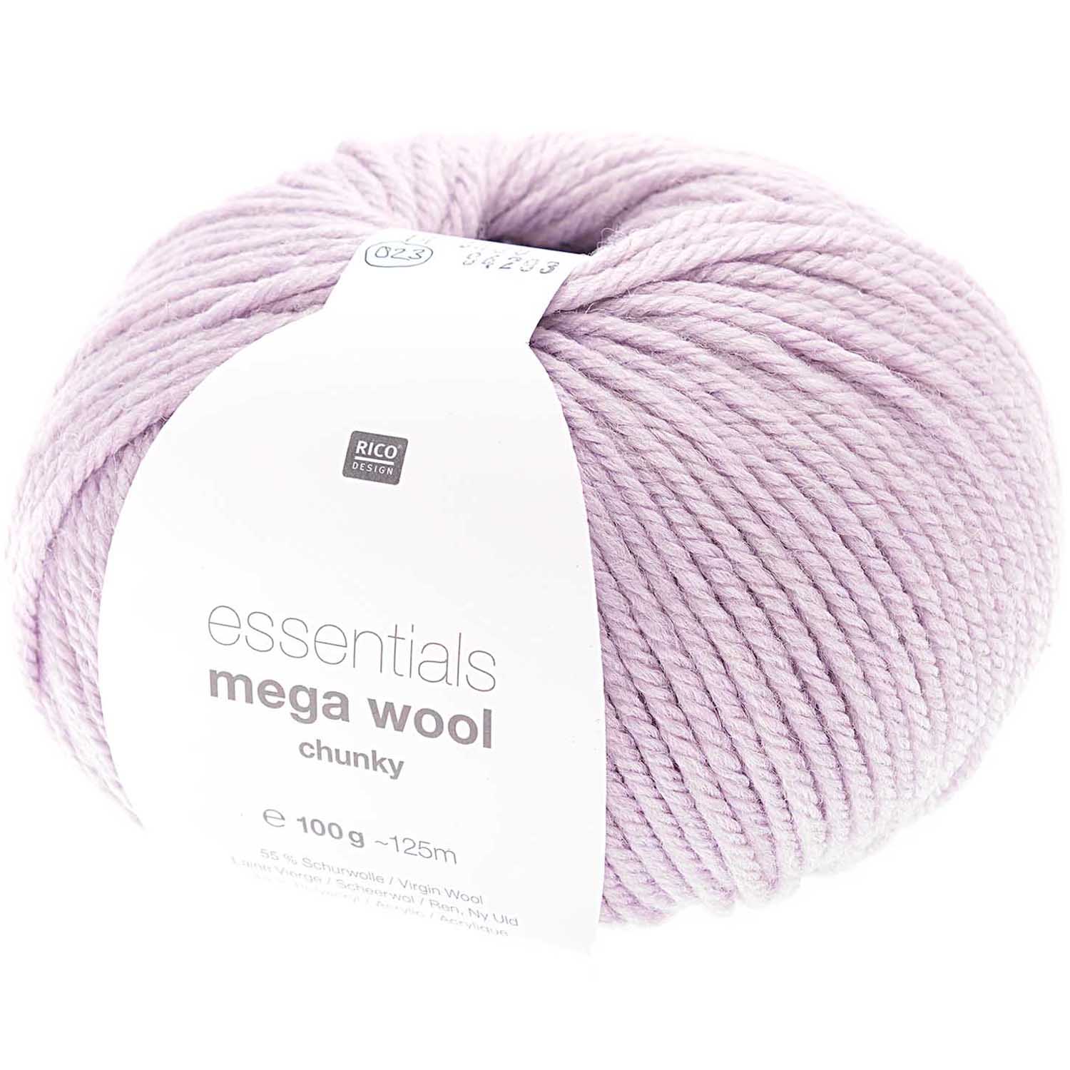 Rico Essentials Mega Wool Chunky : Lavender 023