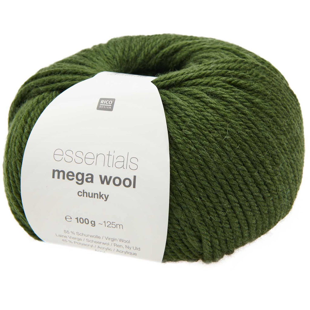 Rico Essentials Mega Wool Chunky : Moss 032