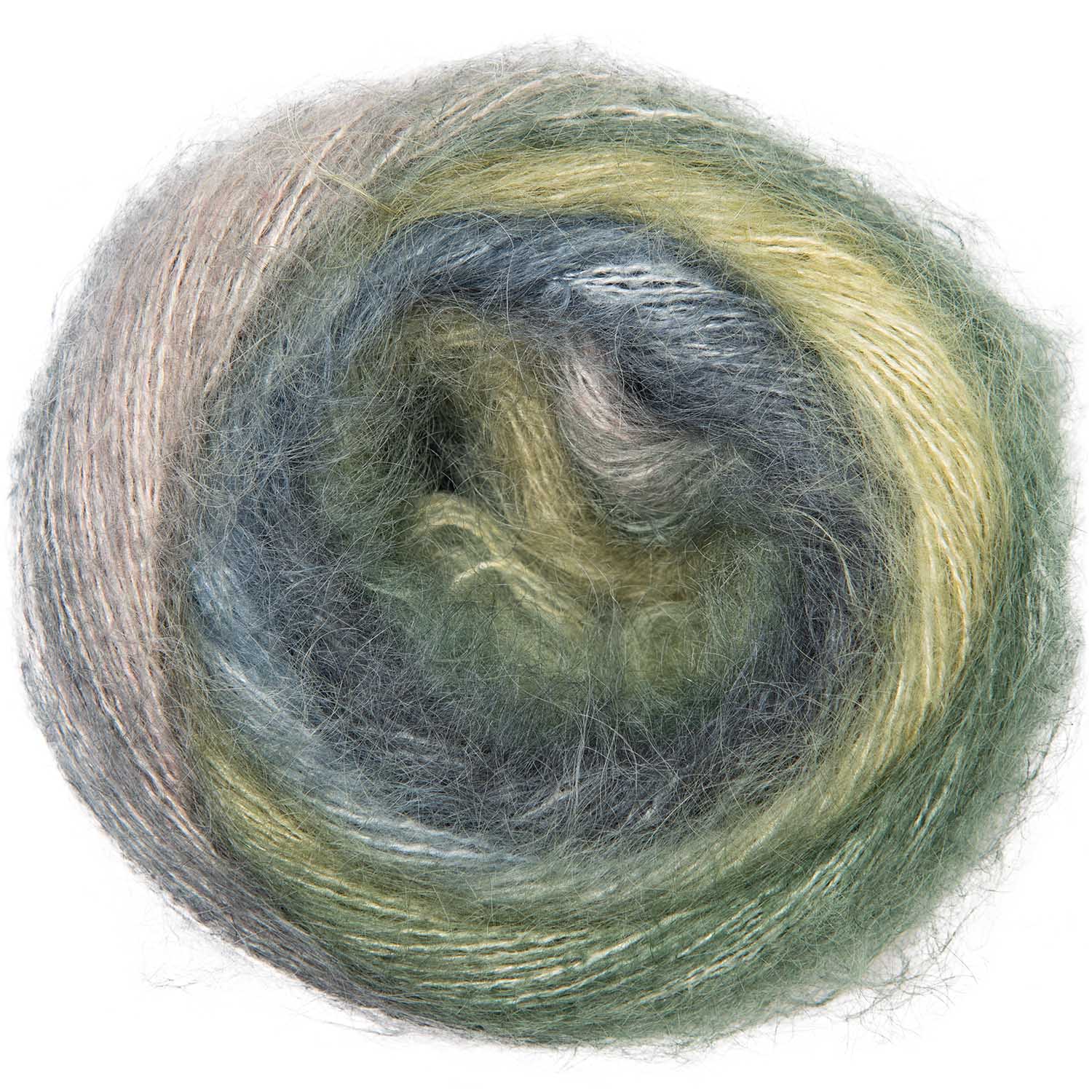 Rico Essentials Super Kid Mohair Silk Print 50g  010 Forest