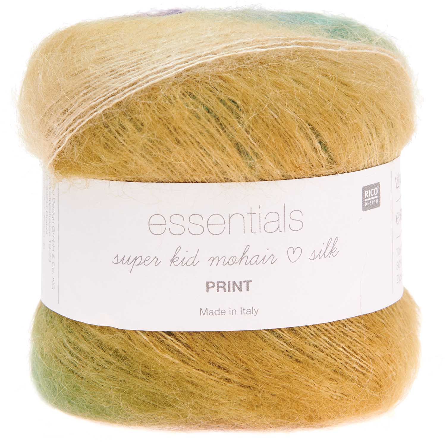 Rico Essentials Super Kid Mohair Silk Print 50g  014 : Winter