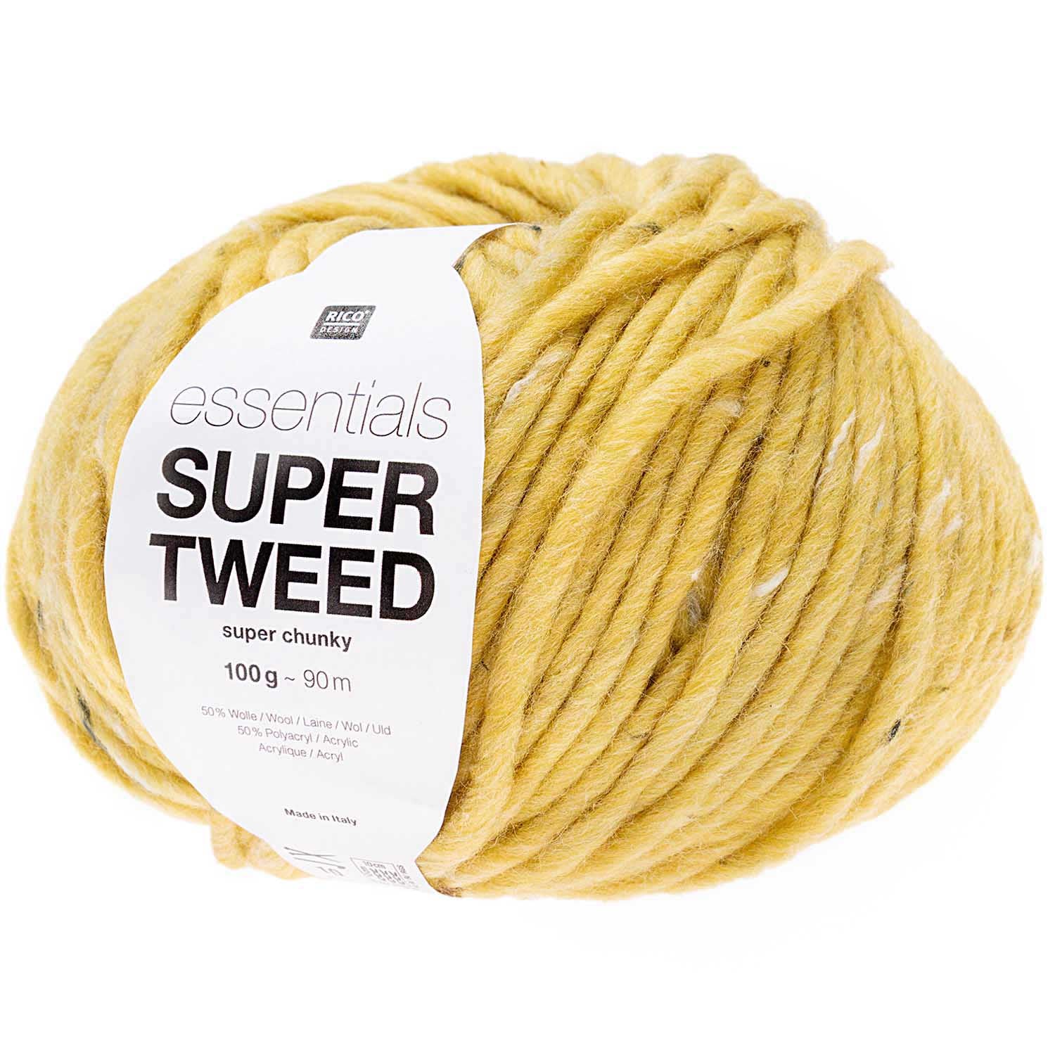 Rico Essentials Super - Super TWEED Chunky Yarn Vanilla 001