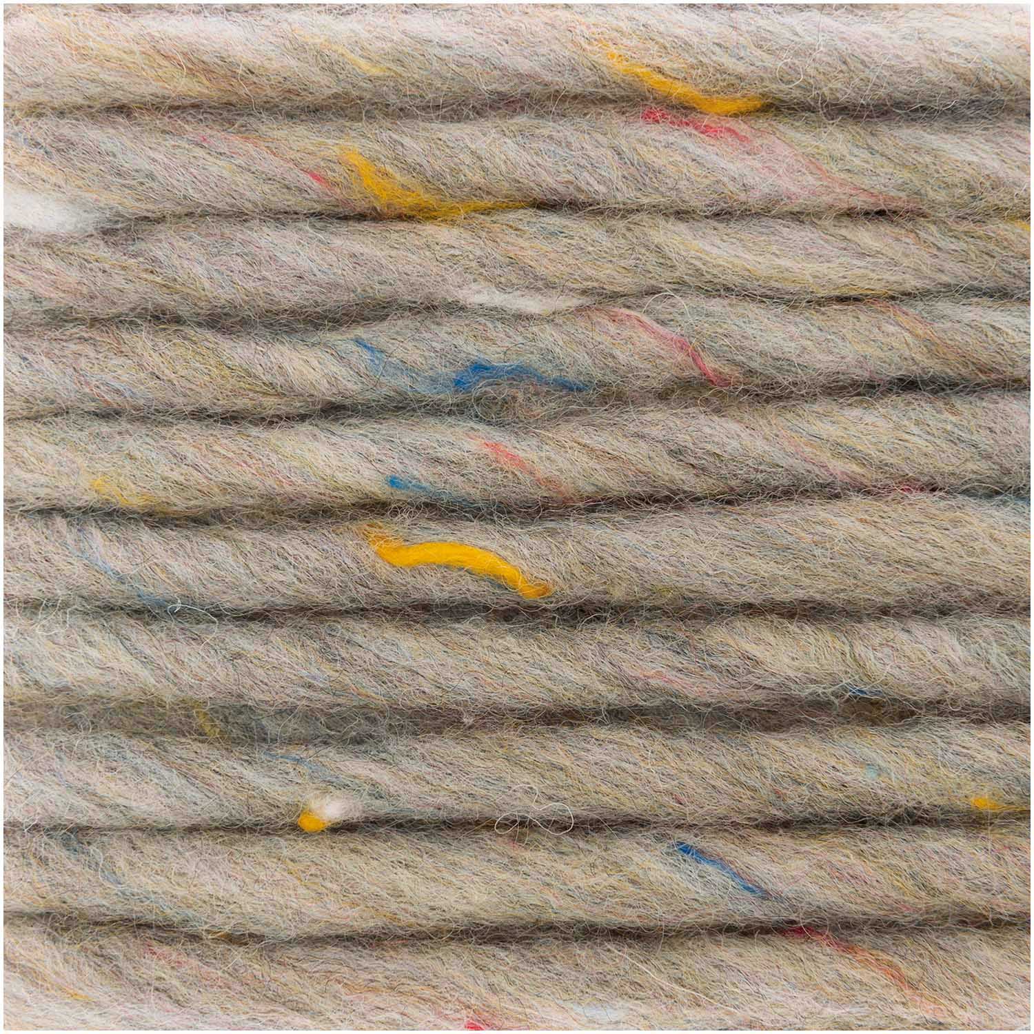 Rico Essentials Super - Super TWEED Chunky Yarn GREY 005
