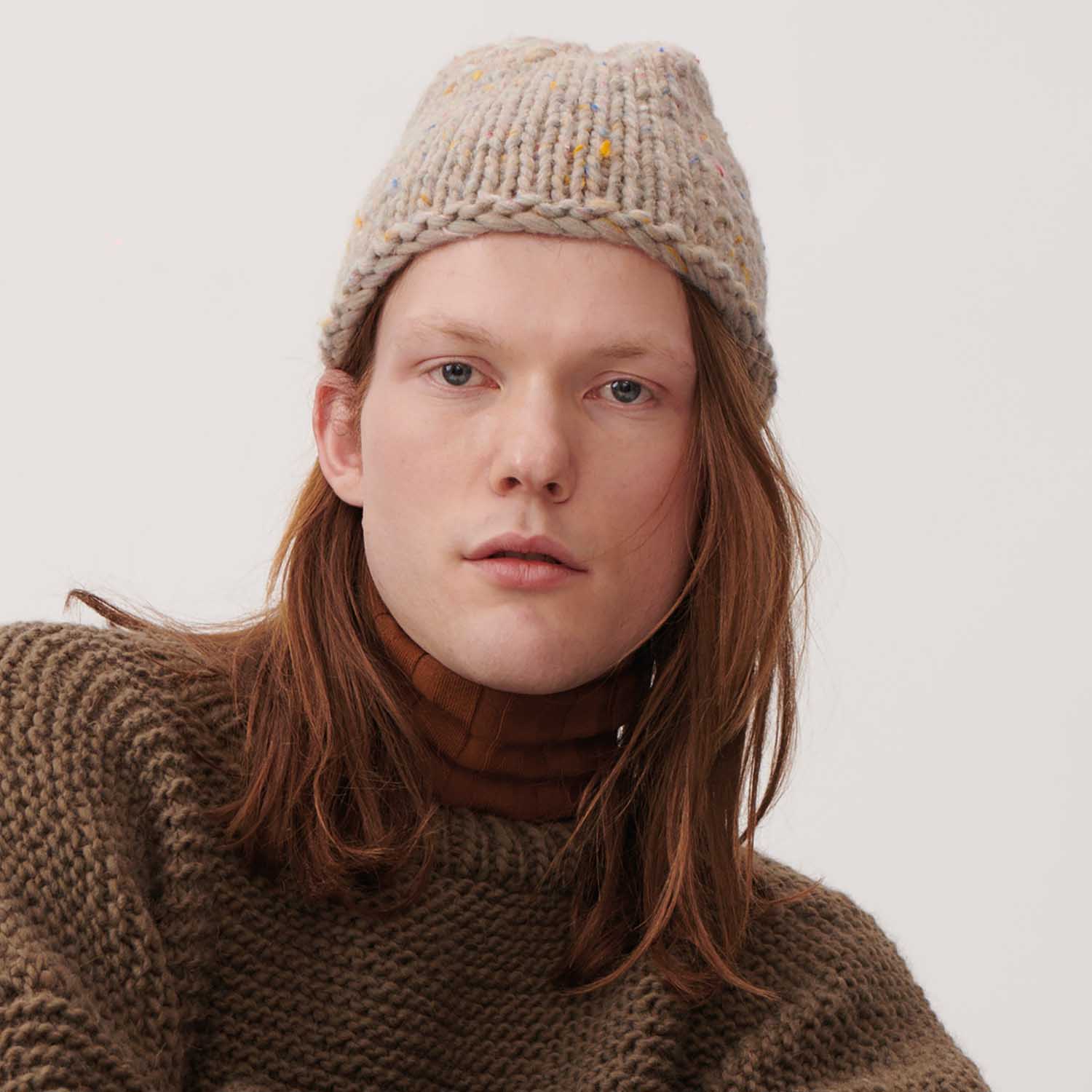 Rico Essentials Super - Super TWEED Chunky Yarn GREY 005