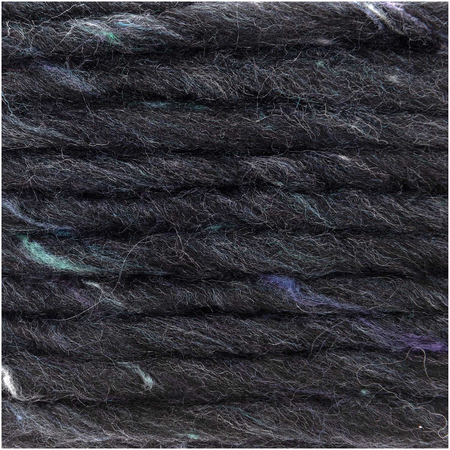 Rico Essentials Super - Super TWEED Chunky Yarn BLACK 006