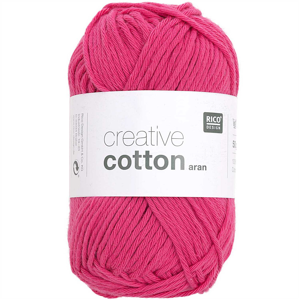 Rico Creative Cotton Aran  : Flamingo 79