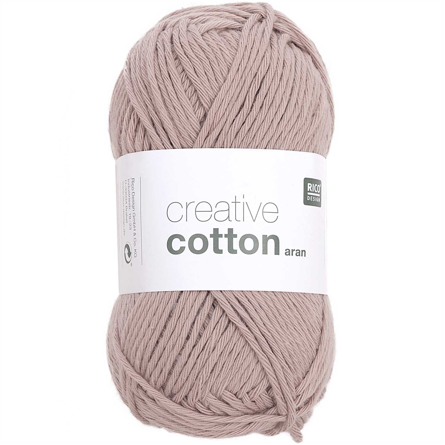 Rico Creative Cotton Aran  : Dust 81 (D)