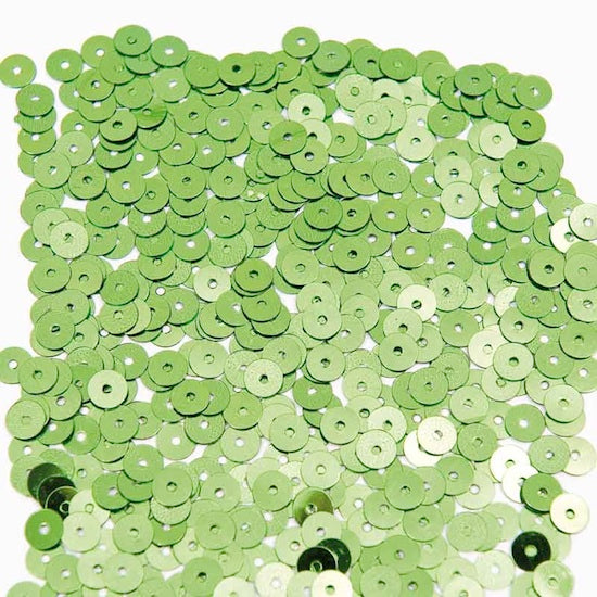 Sequins Pot -  Leaf Green