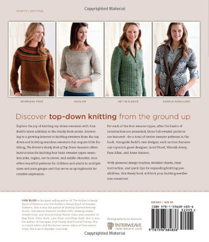 Knitter's Handy Book of Top-Down Sweaters: Basic Designs in Multiple Sizes and Gauges
