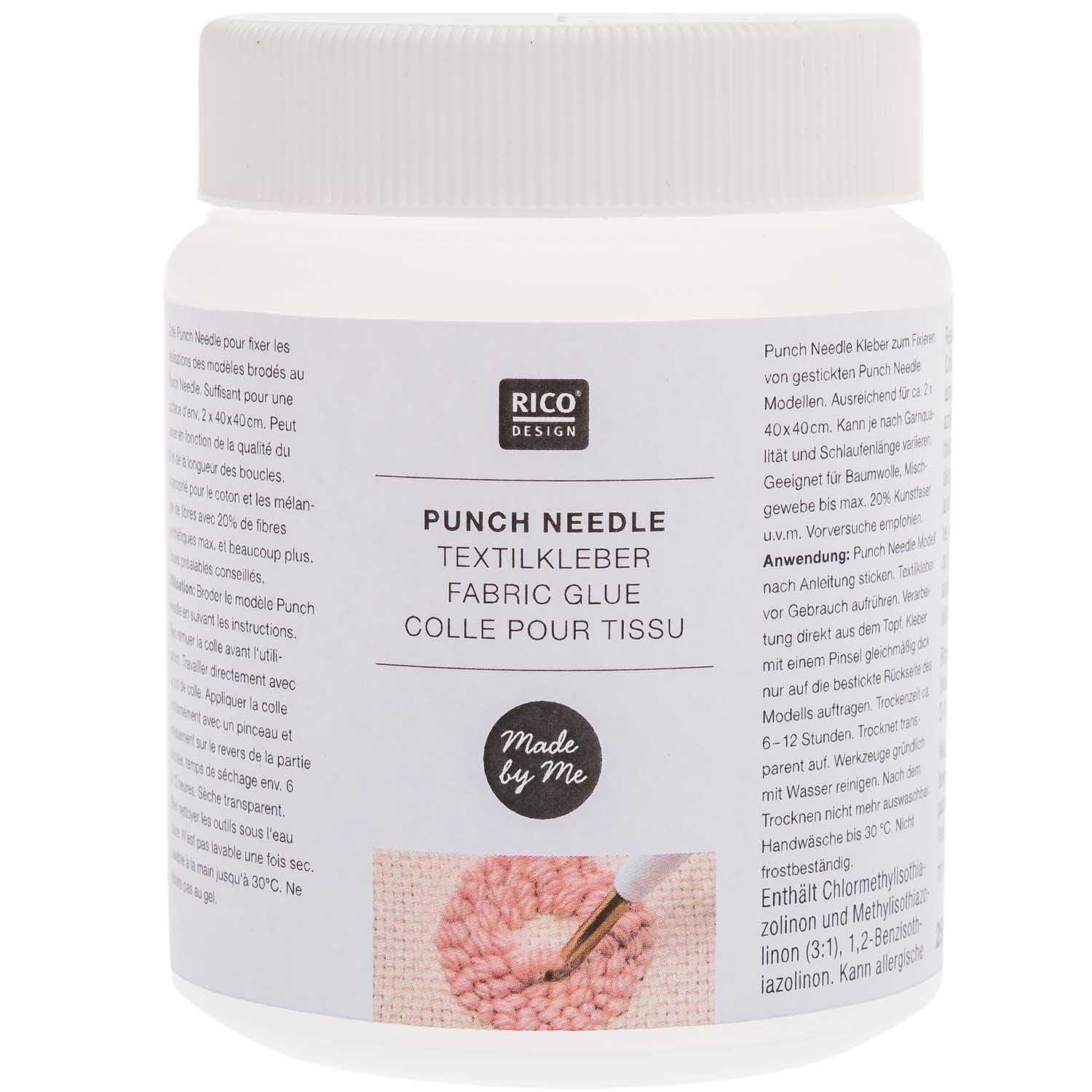 Punch Needle Fabric Glue : 250ml