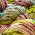 Holy Fluff Hand Dyed Super Chunky 200g : 'L'Amour L'Amour L'Amour'