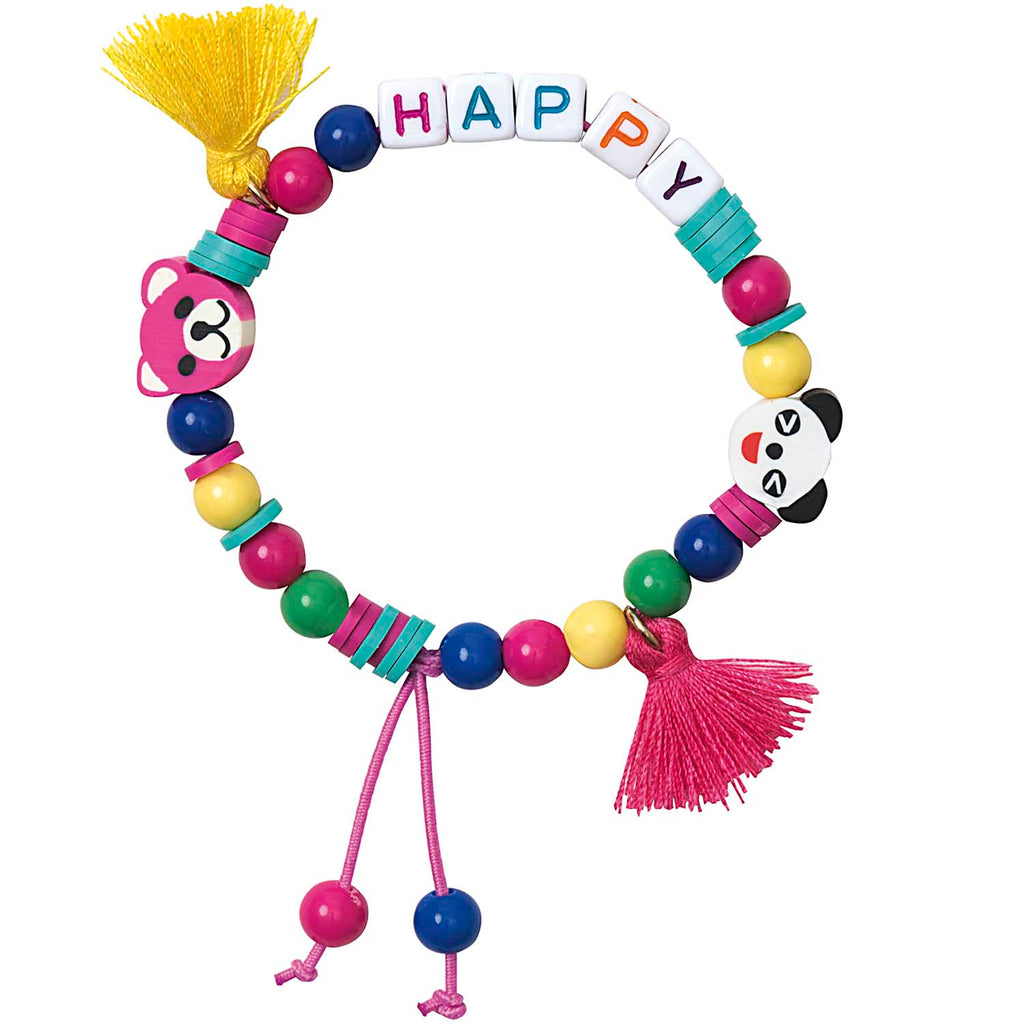 Mini Bead Bracelet Kit : Happy