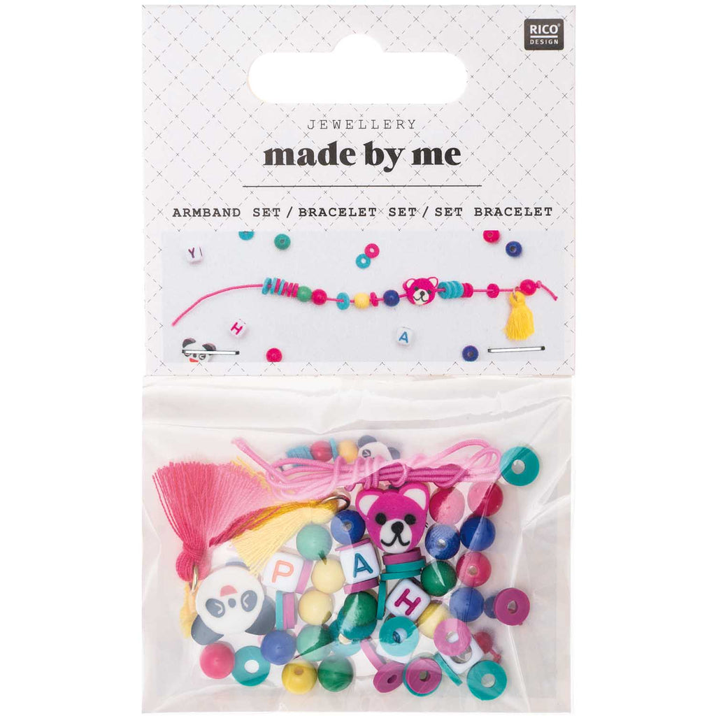 Mini Bead Bracelet Kit : Happy
