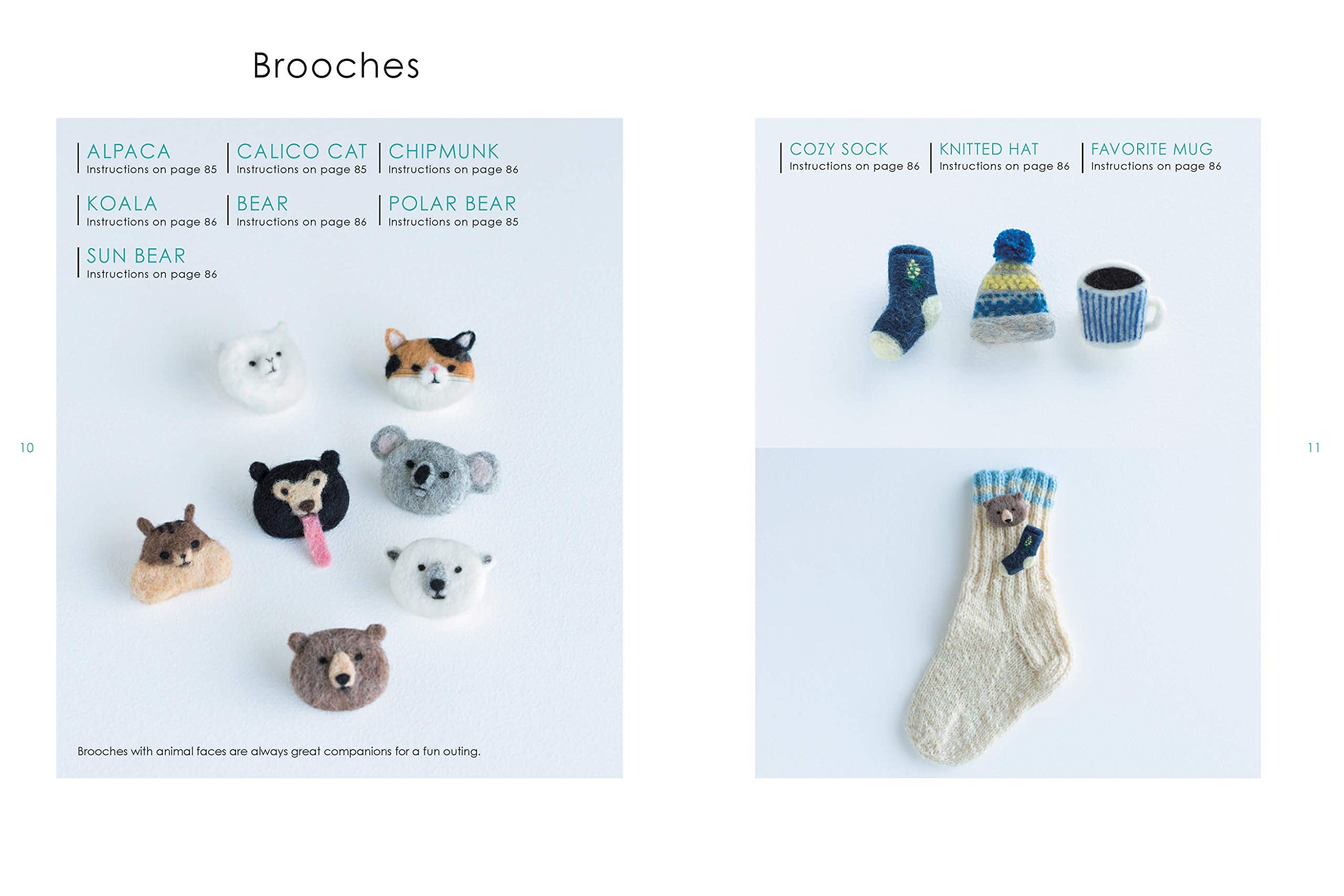 Lovable Felted Animals