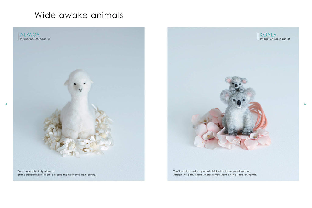 Lovable Felted Animals
