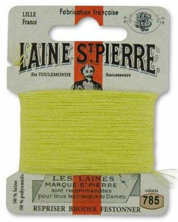 Laine St Pierre Darning Wool Lime 785